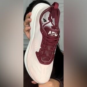 APL Creme/Burgundy/White Streamline Sneakers - NIB - Men’s 8